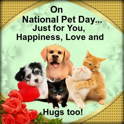 National Pet Day Cards, Free National Pet Day Wishes, Greeting Cards | 123 Greetings