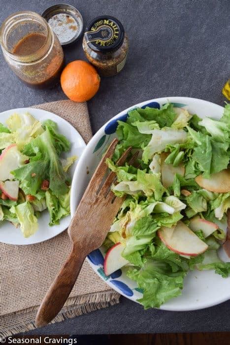 Escarole and Apple Salad - Seasonal Cravings