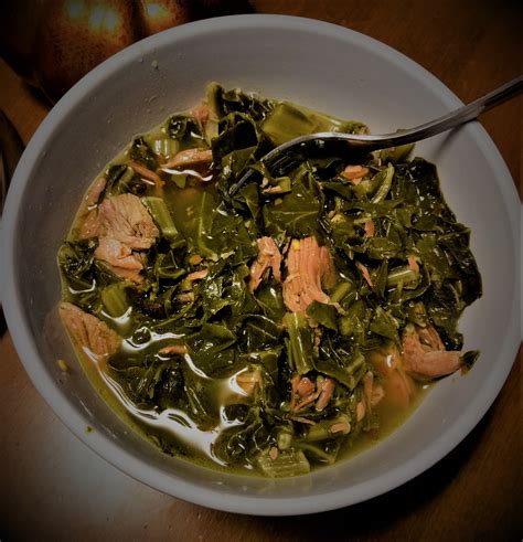 Soul Food, Southern Smoked Turkey Collard Greens