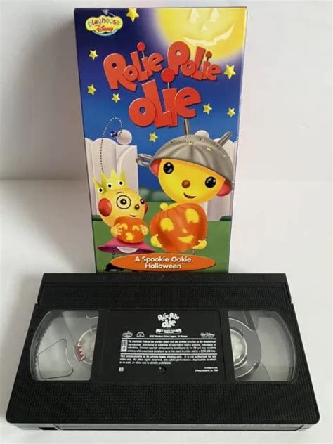 ROLIE POLIE OLIE VHS Tape A Spookie Ookie Halloween 2001 Playhouse Disney £9.47 - PicClick UK