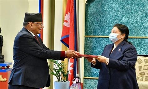 Prachanda appointed as Nepal PM - The Hitavada