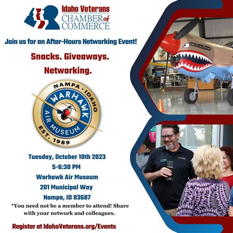 After Hours Networking Event-Warhawk Air Museum | IDVCC Active