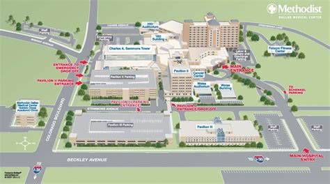 Presbyterian Hospital Of Dallas - Wikipedia - Texas Health Dallas Map ...