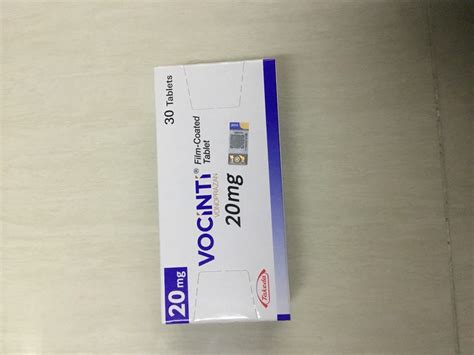 Vocinti 20mg, Health & Nutrition, Medical Supplies & Tools on Carousell