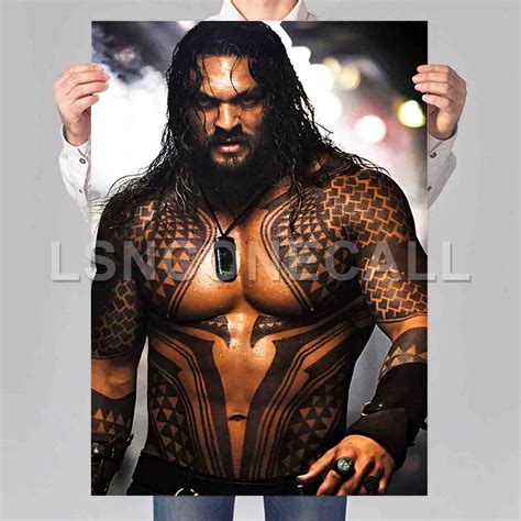 Jason Momoa Aquaman Poster Print Art Wall Decor lsnconecall