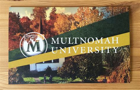 2016 Brochure Series for Multnomah University on Behance