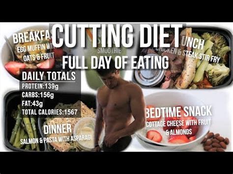 Low Calorie Cutting Diet | Meal Plan For The Entire Week | Full Day Of Eating - YouTube