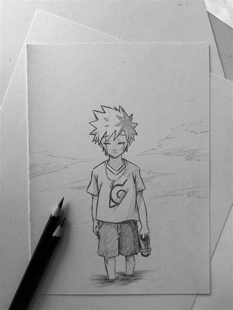 Sad Naruto (Fan Art) : r/Naruto