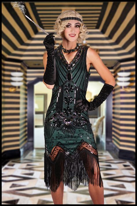 2586 – Art Deco flapper dress – Western F.a.s.h.i.o.n