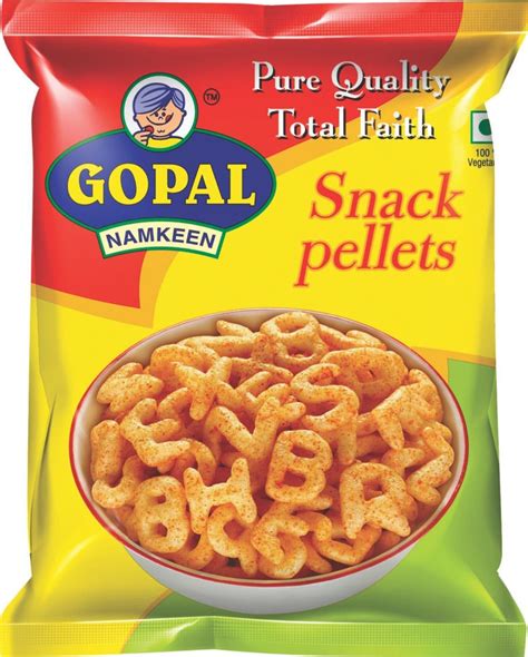 GOPAL SNACKS PELLETS ALPHABET 85g - Yogi Mart - Online Indian Grocery Store