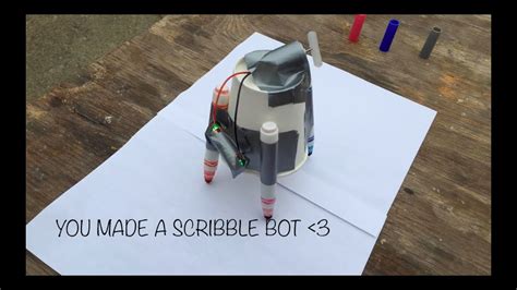 HOW TO MAKE A SCRIBBLE BOT - YouTube