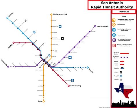 A train from Southtown to the airport? Here's a map of a potential San ...