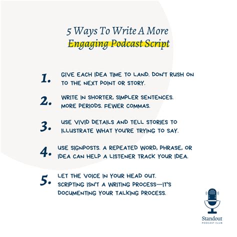 5 Ways To Improve Your Podcast Scripts So You're Heard And Understood ...