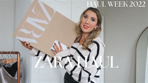 ZARA TRY ON HAUL // BLACK FRIDAY HAUL WEEK DAY 1 - AD - YouTube