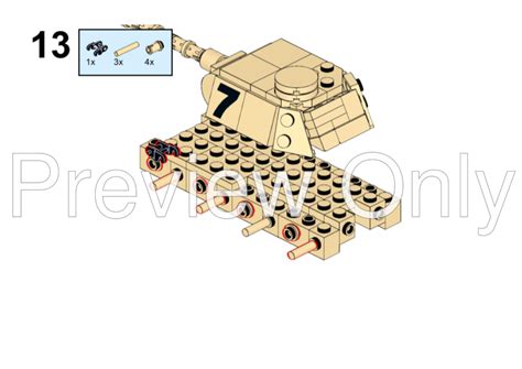 Lego Ww2 Tank Instructions | ubicaciondepersonas.cdmx.gob.mx