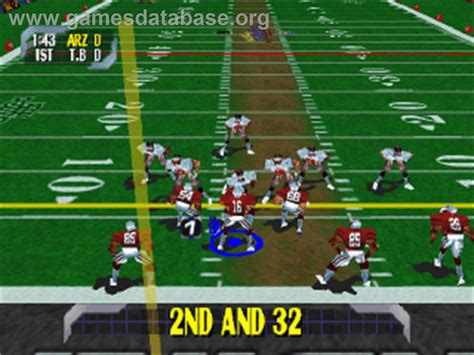 NFL Blitz 2000 - Sony Playstation - Artwork - In Game