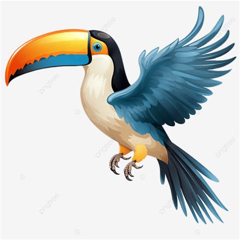 Toucan Bird Flying Transparent Background, Toucan, Bird, Birds PNG Transparent Image and Clipart ...