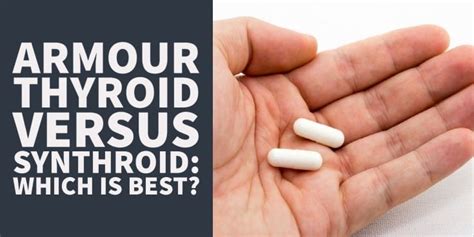 Armour Thyroid vs Synthroid: Conversion, Dosage & Weight Loss