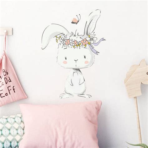 Wall Stickers: Bunny Decal – My House My Home