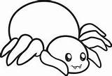 34 Cute Spider Ideas  spider coloring Page Pages sketch template