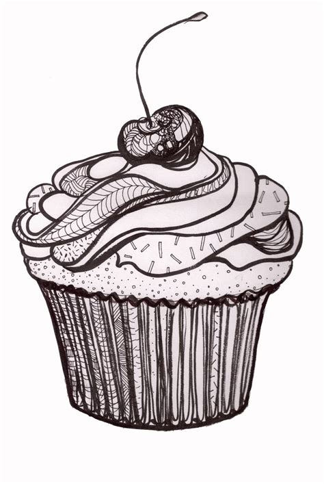 Cupcake Draw | Free download on ClipArtMag