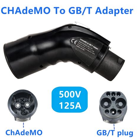 Evse Connector Dc Fast Charging 125a Chademo To Gbt Adapter For Vw.id4 ...