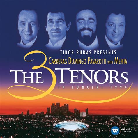 ‎The Three Tenors in Concert (Live at Dodger Stadium, Los Angeles, 1994 ...