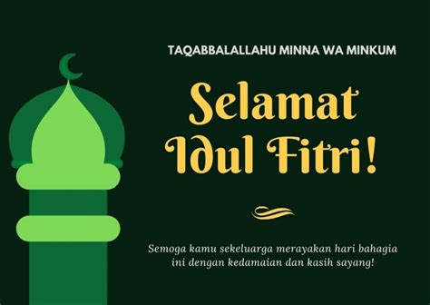 Kata-kata dan Ucapan Idul Fitri 2021