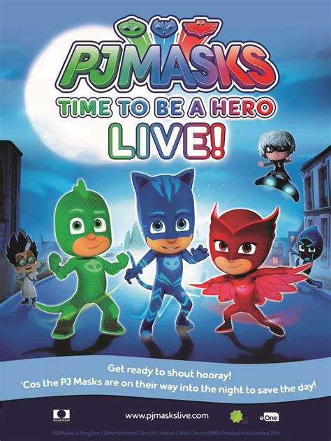 'PJ Masks LIVE! Time To Be A Hero' Coming to a City Near You - List of ...