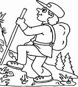 Hiking The Mountain In Summer Coloring Pages  coloring pages sketch template