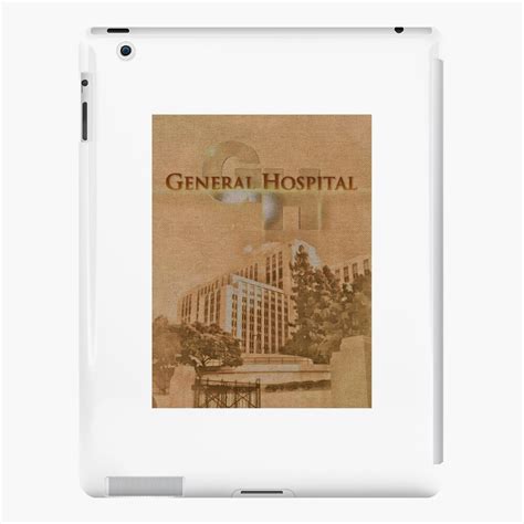 "General Hospital Logo" iPad Case & Skin for Sale by mydaytimetrauma ...