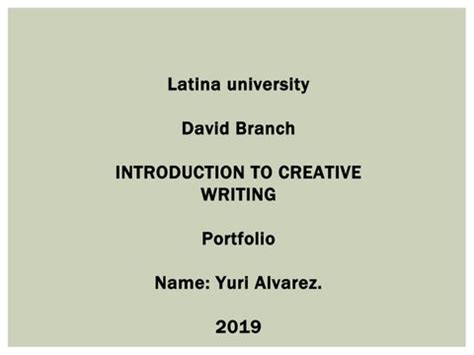 Portfolio by Yuri Alexei Alvarez Chavez - Issuu