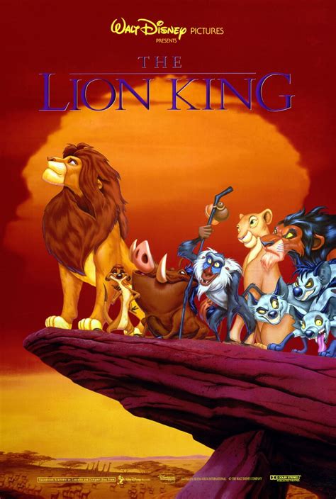 The Lion King Movie Poster (Click for full image) | Best Movie Posters