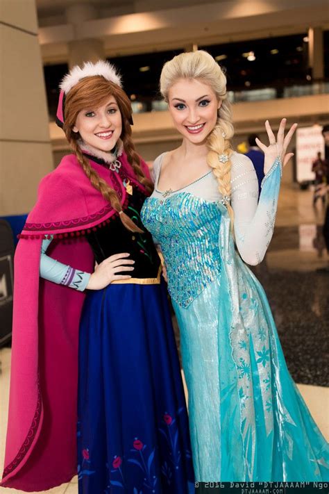 Anna and Elsa | Formal dresses long, Cosplay, Character costumes