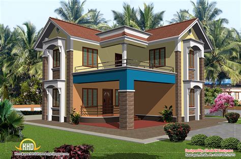 2 story Kerala home design - 2080 Sq.Ft. | home appliance