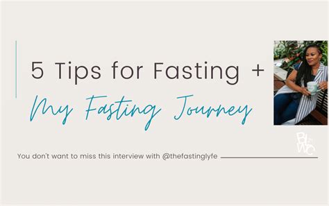 5 Tips for Christian Fasting - Balancing Life With Christ