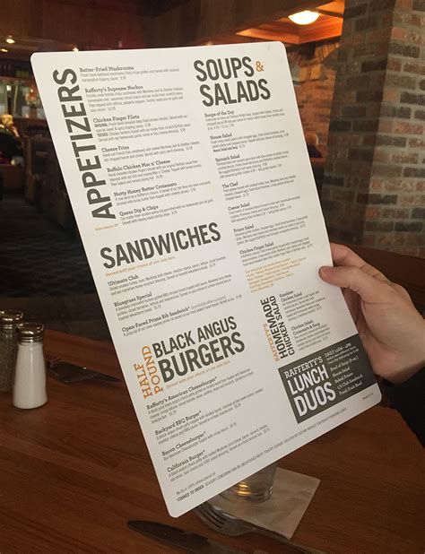 Rafferty's Menu Refresh – Locomotion Creative