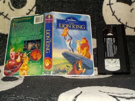 The Lion King Vhs Ebay