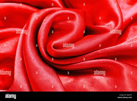 red silk fabric texture Stock Photo - Alamy