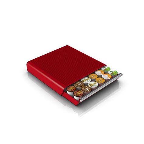 Mind Reader 'Hero' 36 Capacity Single Serve Coffee Pod Storage Drawer, Red N10 free image download