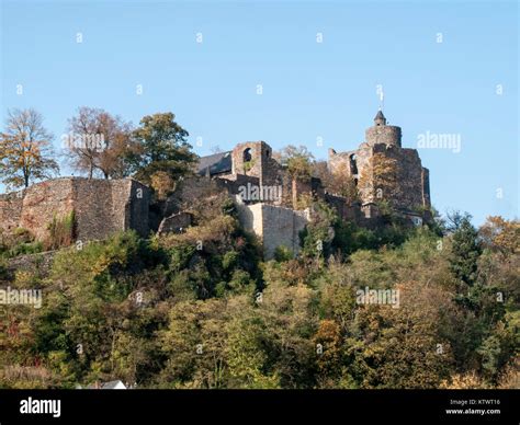 The Saarburg Castle in Saarburg in Germany Stock Photo - Alamy