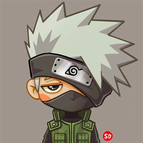 Draw cute Kakashi Hatake | #Naruto #Chibi #timelapse - YouTube | Chibi ...