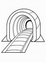 Play Tunnel coloring book Pages For Children And Adults With Vector  sketch template