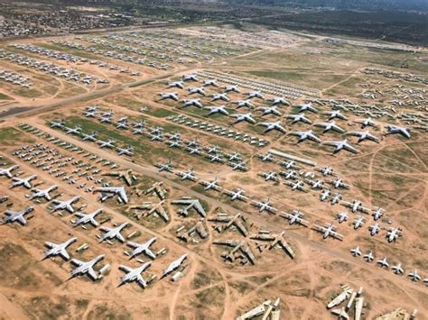 The Largest Airplane Graveyard in Tucson, Arizona Is A Must Visit