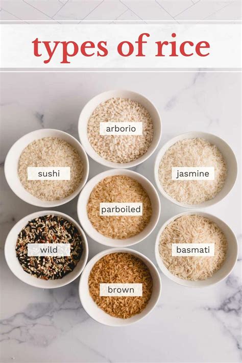 Rice 101: Types of Rice, Best Uses and Storage Tips - Busy Cooks