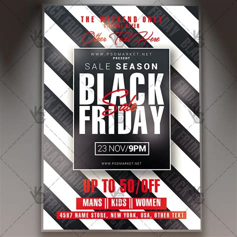 Download Black Friday Flyer - PSD Template | PSDmarket