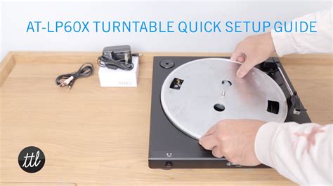 Audio-Technica: AT-LP60X Quickstart Setup Guide - YouTube