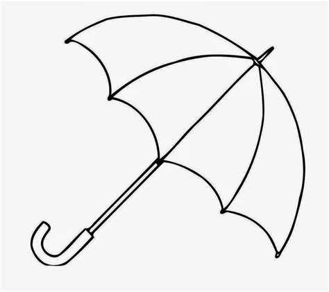 Umbrella Coloring Drawing | Clipart Panda - Free Clipart Images