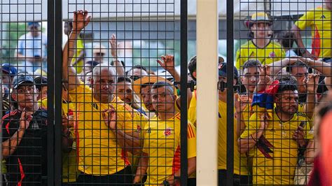 Copa América fans create chaotic scene before Argentina-Colombia final at Hard Rock Stadium ...