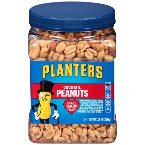 Planters Salted Peanuts 35-Ounce Canister as low as $3.86!